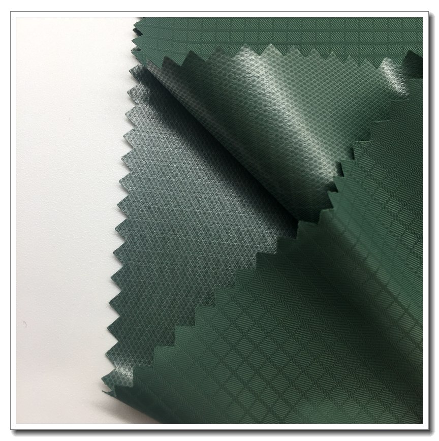 50D*75D POLYESTER RIPSTOP FABRIC WITH BREATHABLE TPU FILM 9862 